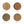 four different shades of natural wood, including Castle Brown, Mahogany, Castle Brown, and Dark Oak.